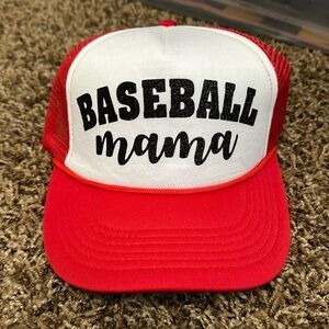 Brand New Baseball Mama Trucker Hat